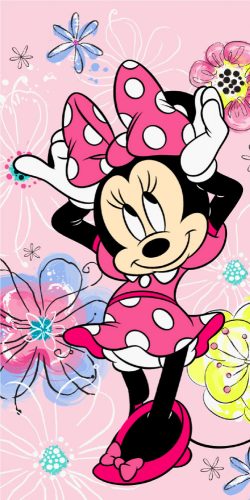 Disney Minnie  Prosoape de baie Pink Bow, prosop de plajă 70*140cm