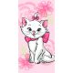 Disney Marie Prosop de baie Cat Pink Flower, Prosop de plajă 70*140cm