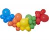 Colorat Rainbow set de ghirlande cu balon 65 buc