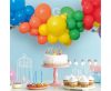 Colorat Rainbow set de ghirlande cu balon 65 buc