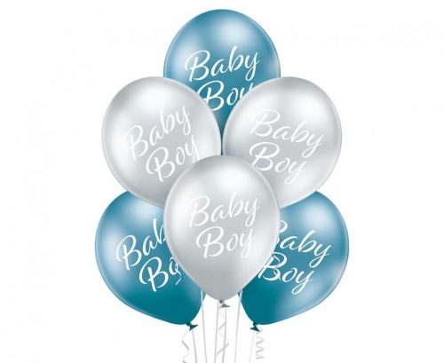 Bebe Băiat balon, 6 buc 12 inch (30cm)