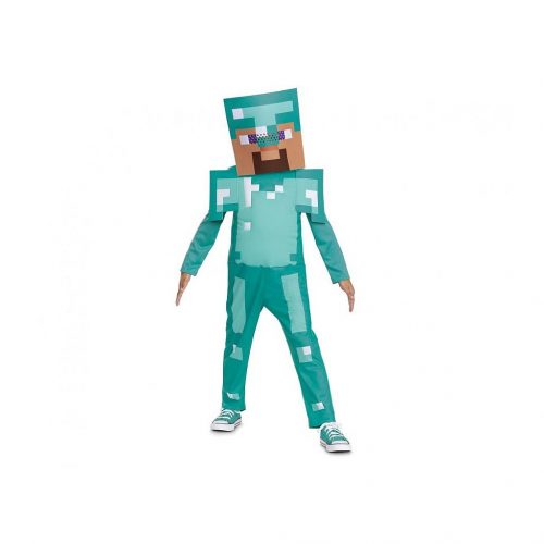 Minecraft Steve Diamond costum 7-8 ani