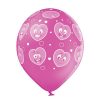 Iubire Heart Smileys Balon în formă de inimă, set de 6 bucăți 12 inch (30 cm)