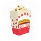 Indian Party cutie de popcorn din hârtie 19 cm 4 buc