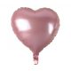 Inimă Light Pink Heart, Balon folie roz deschis 37 cm