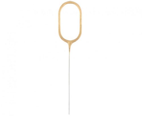 Numere Gold, Aurie 0 formă scânteie 17 cm