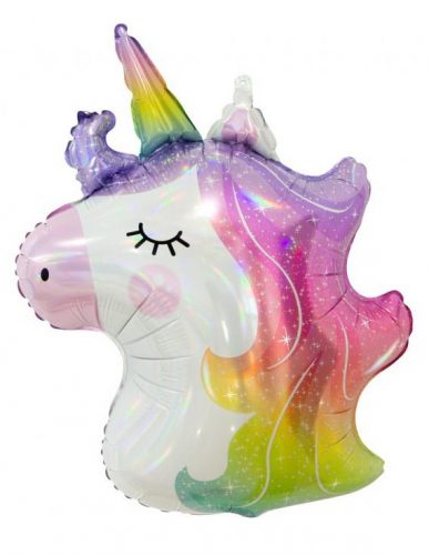 Unicorn Head balon din folie 75 cm