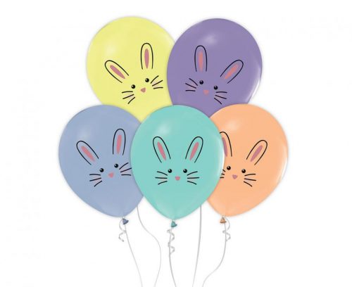 Iepure Rabbits balon, 5 buc 12 inch (30 cm)