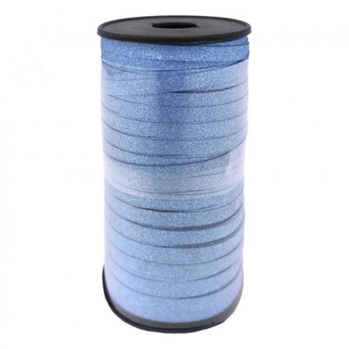 Colorat Glitter Light Blue Bandă albastră de legat 92 m