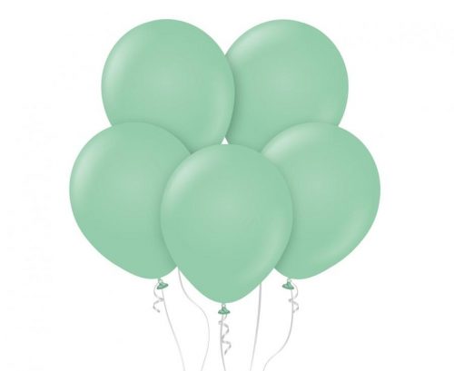 Colorat Pastel Mint Green Balon verde, set de 10, 12 inch (30 cm)