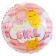 La mulți ani Balon folie Baby Girl 36 cm