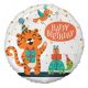 La mulți ani Tiger Balon din folie Tiger Happy Birthday 36 cm