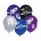 Spațiu Univers, balon, pachet de 5 bucăți 12 inch (30 cm)