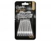 La mulți ani B&C Silver Set de lumânări de argint Happy Birthday 16 buc