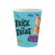 Halloween Boo pahar de hârtie 6 buc 250 ml