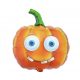 Halloween Dovleac, Balon din folie 44 cm