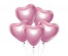 Iubire Platinum Light Pink Balon Inimă, 6 buc 12 inch (30 cm)