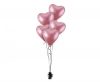 Iubire Platinum Light Pink Balon Inimă, 6 buc 12 inch (30 cm)