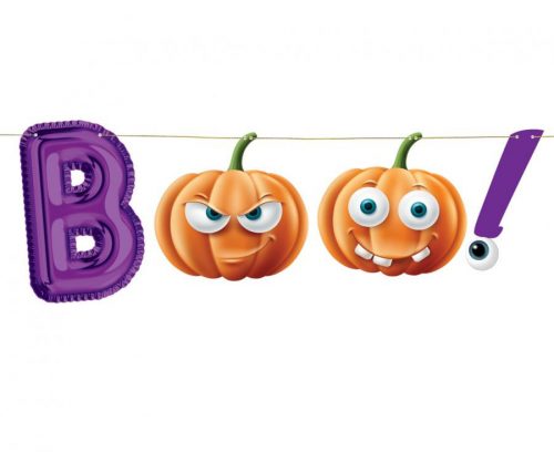 Halloween Semn de hârtie Boo 150 cm