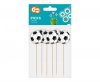 Fotbal Ball baston decorativ set de 6