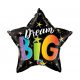 Stea Dream Big Rainbow, balon folie 46 cm