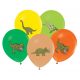 Dinozaur Dinozauri, balon, 5 buc 12 inch (30 cm)