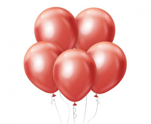 Colorat Platinum Light Red, Balon Roșu, 7 buc 12 inch (30 cm)