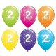 La mulți ani Happy Birthday 2 Tropical Mix balon, 6 buc 11 inch (28cm)