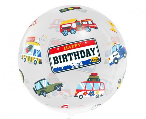 La mulți ani Happy Birthday Vehicles, Balon din folie pentru vehicule 46 cm