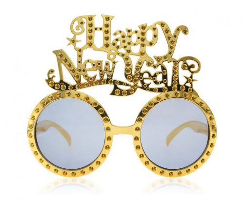 An Nou Fericit! Happy New Year Gold, Ochelari de petrecere aurii