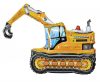 Vehicul Excavator 3D Balon folie Excavator 89 cm