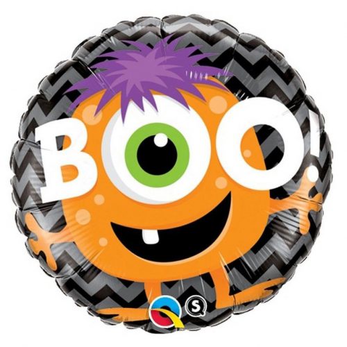 Halloween BOO! Monster balon din folie 46 cm