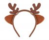 Crăciun Reindeer Brown Bentiță cu coarne de ren