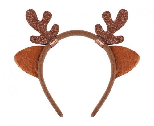 Crăciun Reindeer Brown Bentiță cu coarne de ren