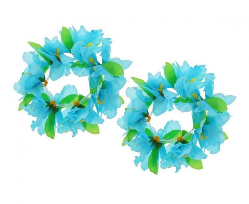 Party Hawaiian Blue-Green Set de brățări colorate, 2 bucăți