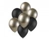 Colorat B&C Prosecco-Black set de baloane, 7 buc 12 inch (30cm)