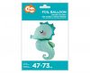 Pește Sea Horse Balon folie căluț de mare 73 cm