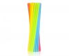 Colorat Colorful paie de plastic 10 buc