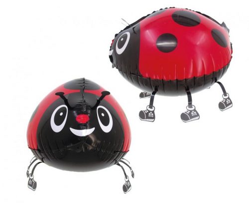 Buburuză Ladybug balon din folie care merge 37 cm