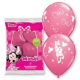 Disney Minnie  Pastel Pink balon, 6 buc 12 inch (30cm)