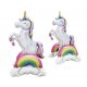 Unicorn Rainbow 3D balon din folie 94 cm