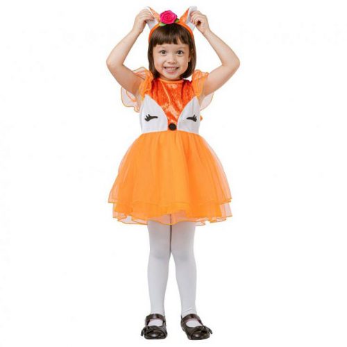 Halloween Orange Costum vulpe 92/104 cm