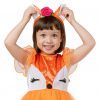 Halloween Orange Costum vulpe 92/104 cm