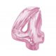 Numere Light Pink Balon din folie roz numărul 4 92 cm