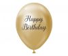 Happy Birthday Platinum Gold balon, balon 5 bucăți 12 inch (30cm)