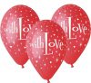 Iubire With Love balon, 5 bucăți 12 inch (30 cm)