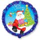 Crăciun Santa i balon folie 46 cm (WP)