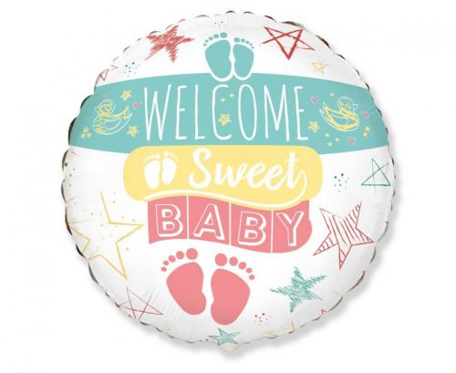 Bebe Baloane folie Welcome Sweet 46 cm (WP)