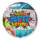 La mulți ani Balon din folie Super Birthday Comic 46 cm (WP)