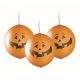 Halloween Pumpkin Balon dovleac cu panglică, set de 3, 18 inch (45 cm)